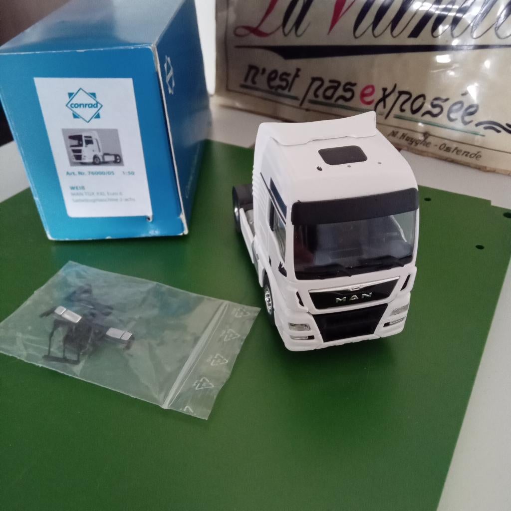 CONRAD M.A.N.TGX XXL----1/50, Hobby en Vrije tijd, Modelauto's | 1:50, Verzenden, Conrad