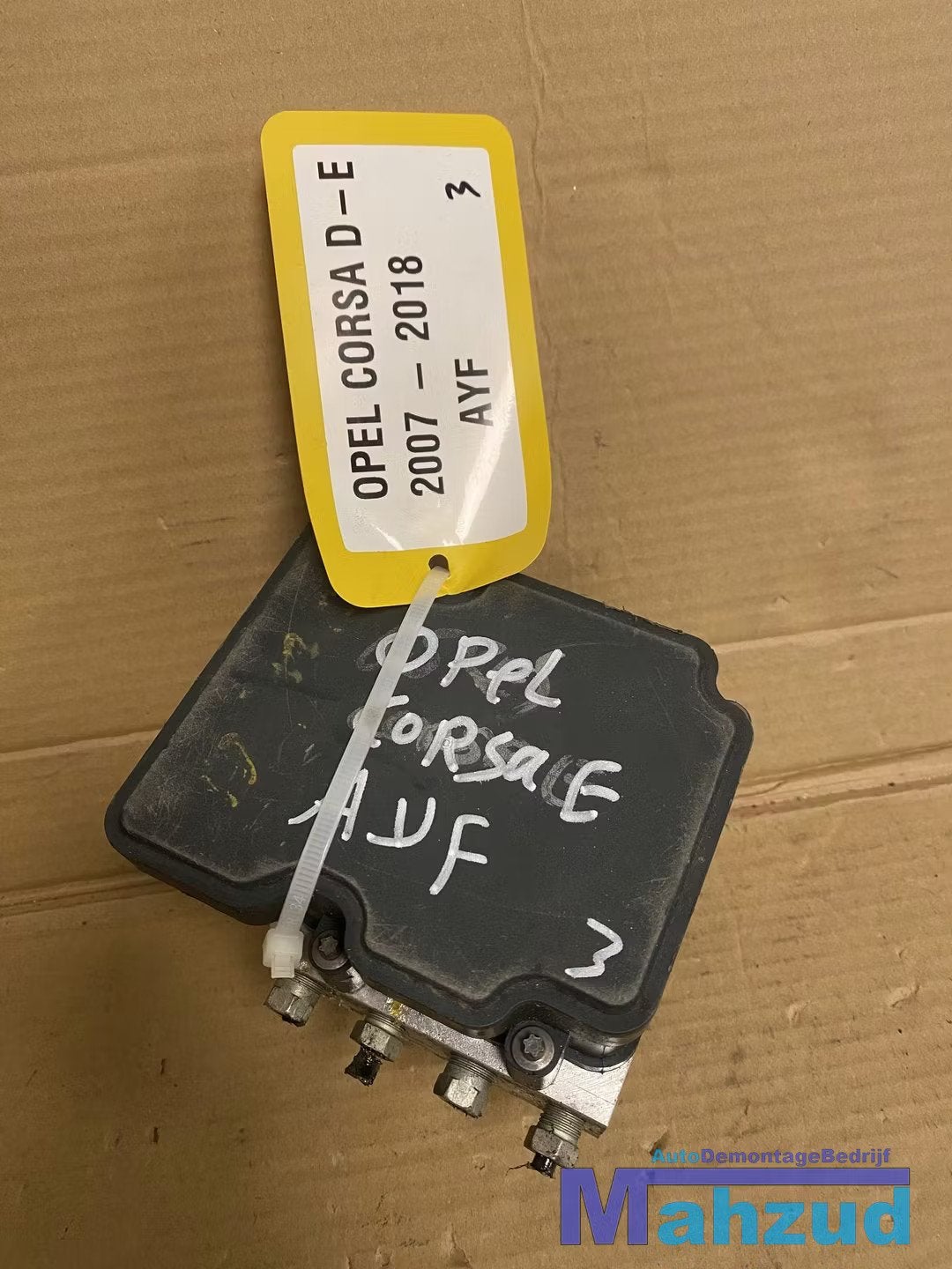 OPEL CORSA D E AYF Abs pomp 2006-2015, Opel Automobile GmbH, Opel, Bahnhofsplatz 1
65423  Russelsheim am Main, DE, Kontakt@opel-infoservice.de