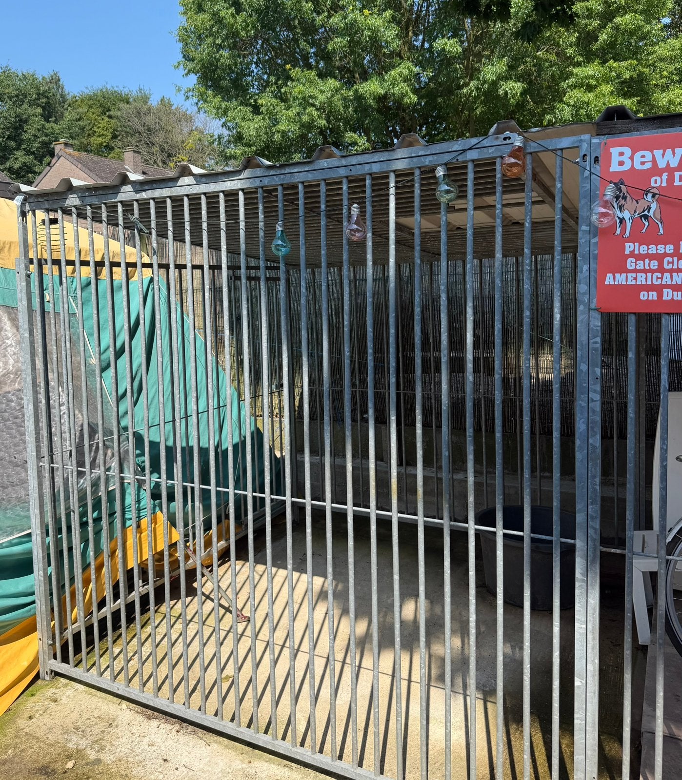 honden ren panelen/ dak/ grondplaten, Dieren en Toebehoren, Hondenhokken, Ophalen, Zo goed als nieuw