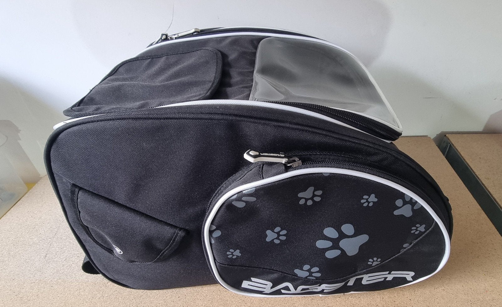 Bagster puppy tanktas, Ophalen
