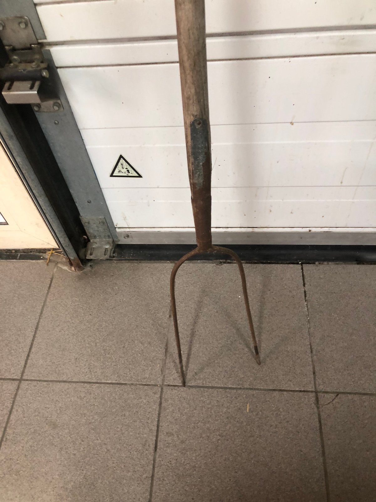 Hooivork, Ophalen, Gebruikt