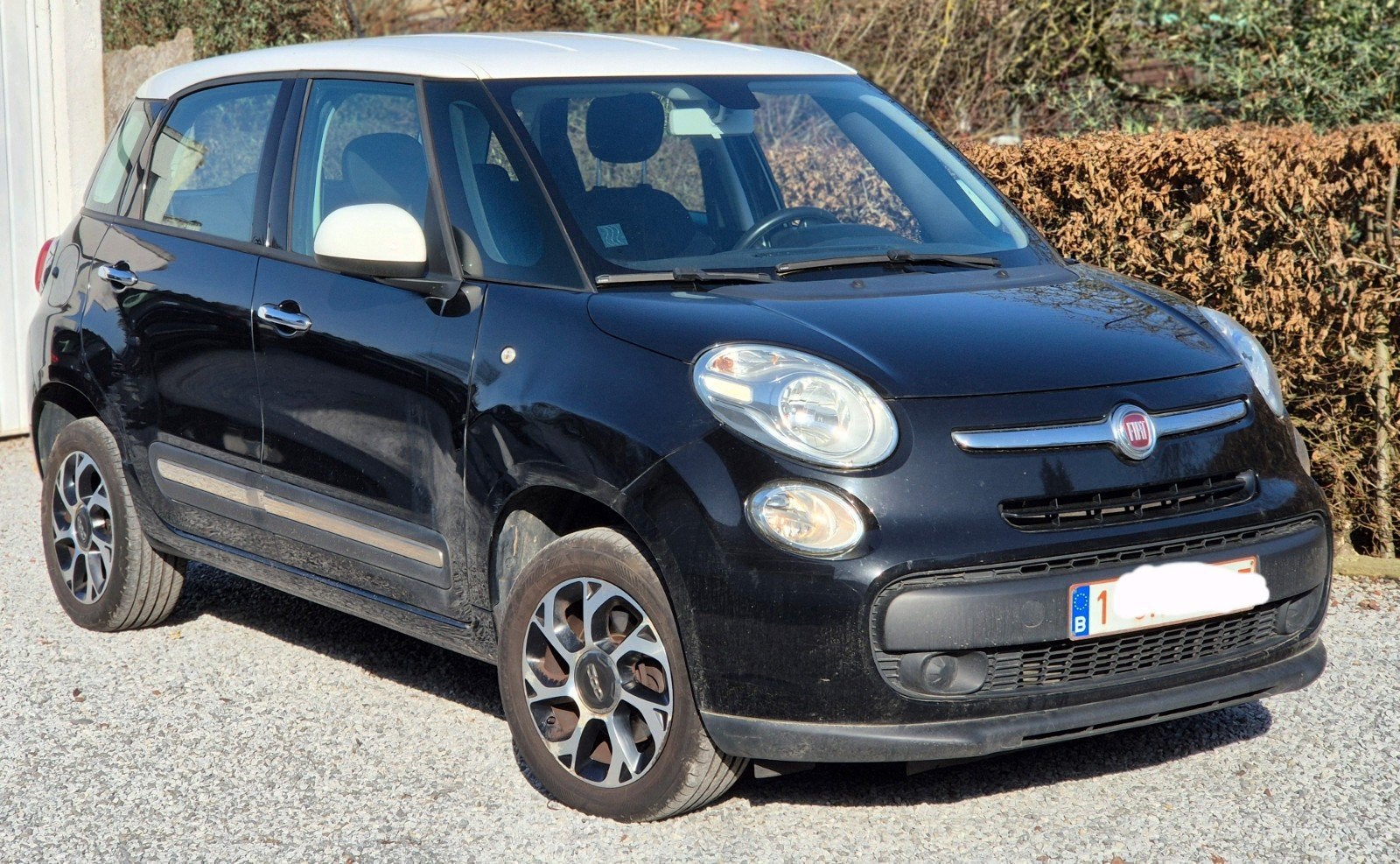 fiat 500L CNG BENZ 1prop clima 2017.180mkm 4500€ ctok, Cuir, Euro 6, Boîte manuelle, 5 portes