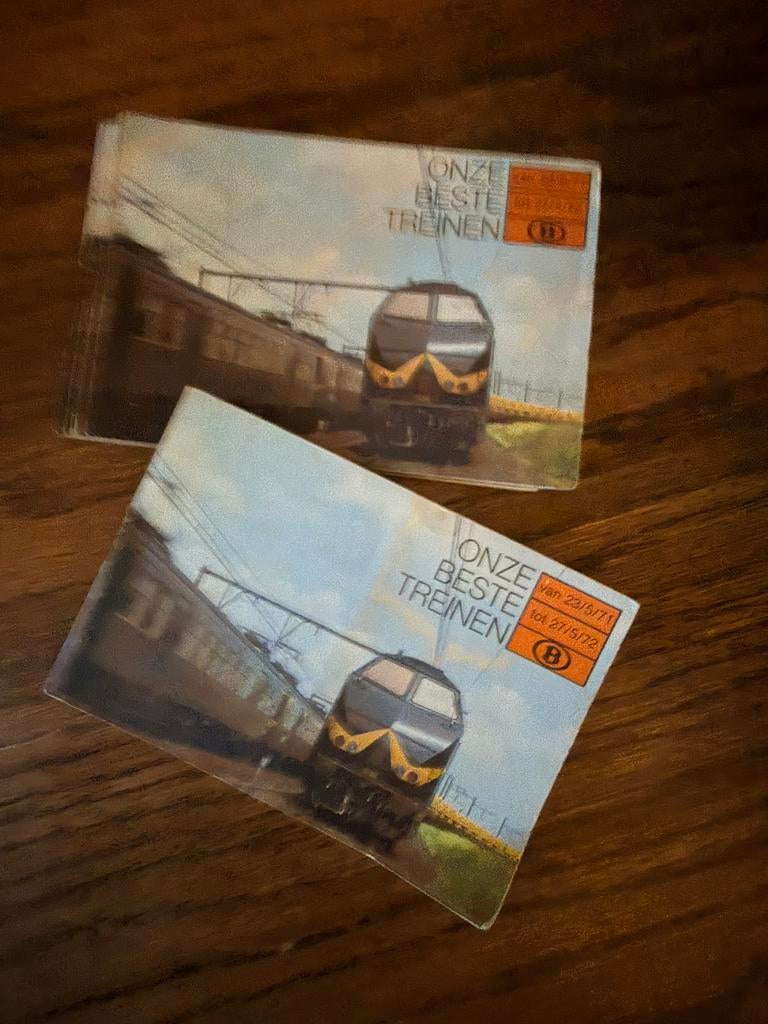 Spoorwegboekje 1971/1972, Ophalen