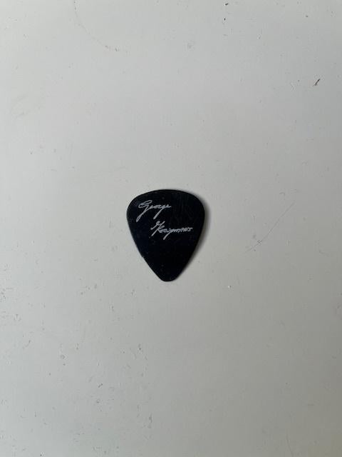 Gitaar plectrum van George Kooymans, Muziek en Instrumenten, Overige Muziek en Instrumenten, Verzenden, Gebruikt