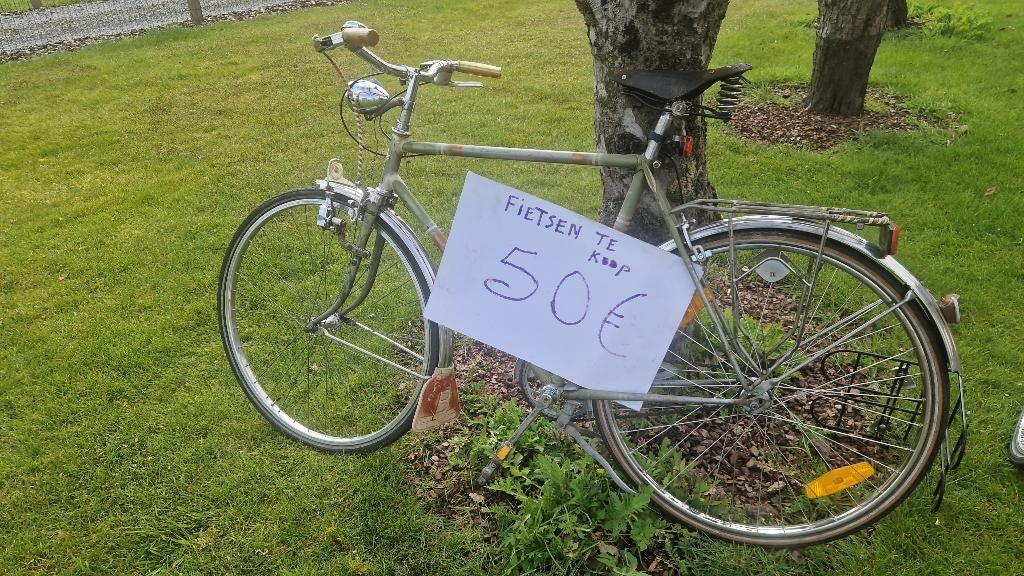 Retro fiets leuke fiets ideaal voor kotstudent, Ophalen