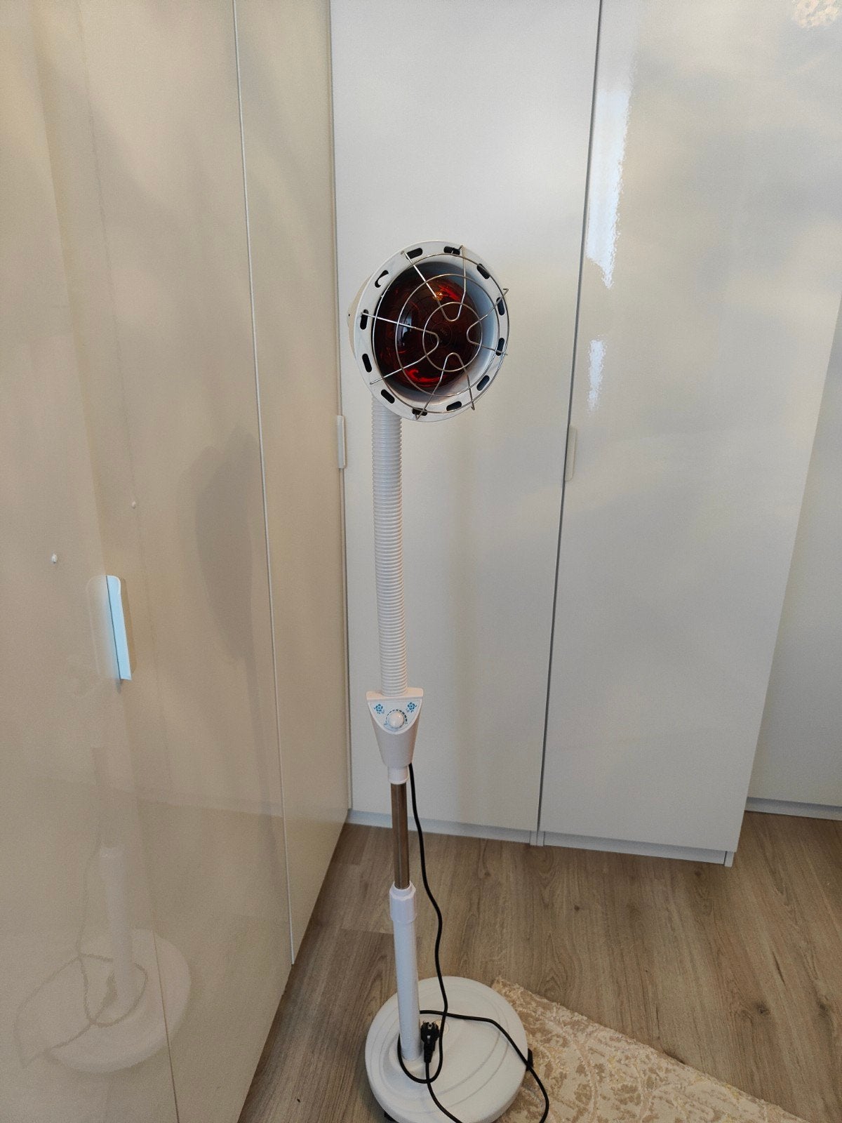 Lampe chauffante pour corps kiné, Enlèvement