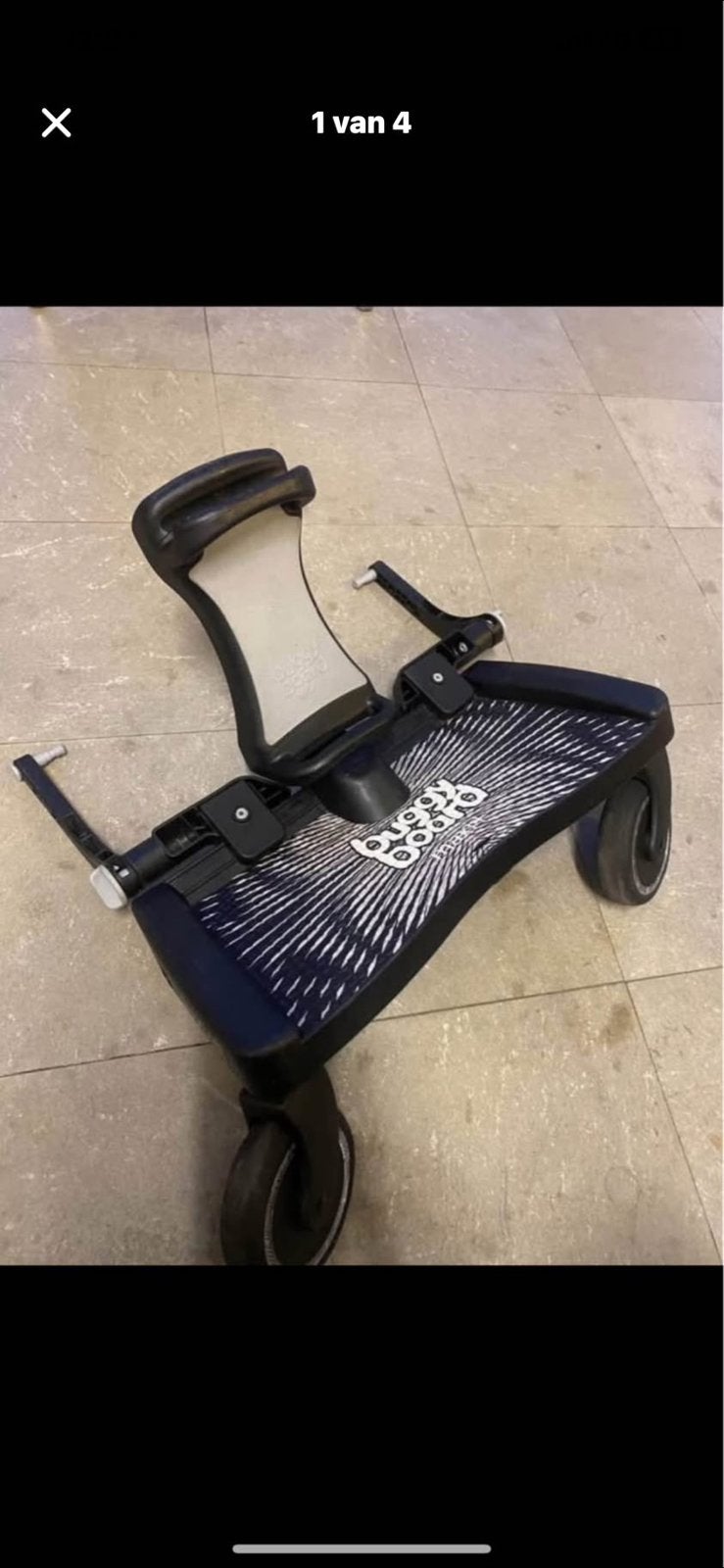 Buggy board maxi +, Ophalen of Verzenden, Zo goed als nieuw