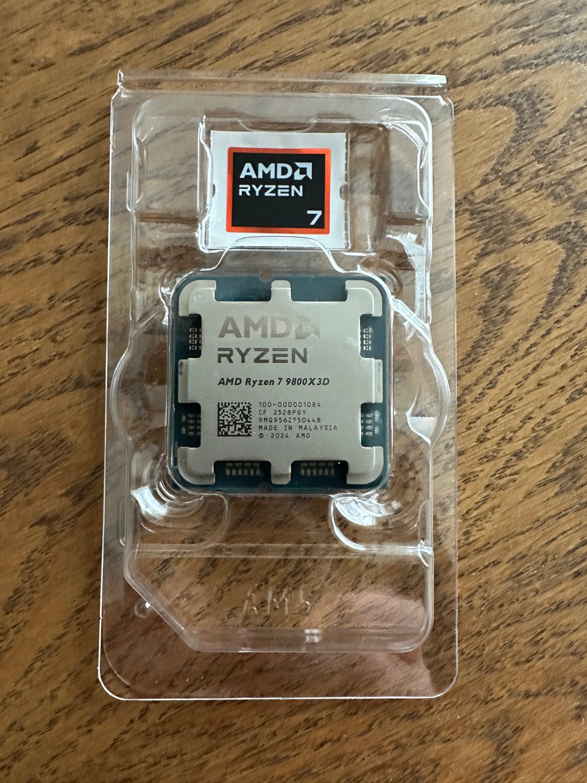 AMD Ryzen 7 9800X3D, Enlèvement, Comme neuf