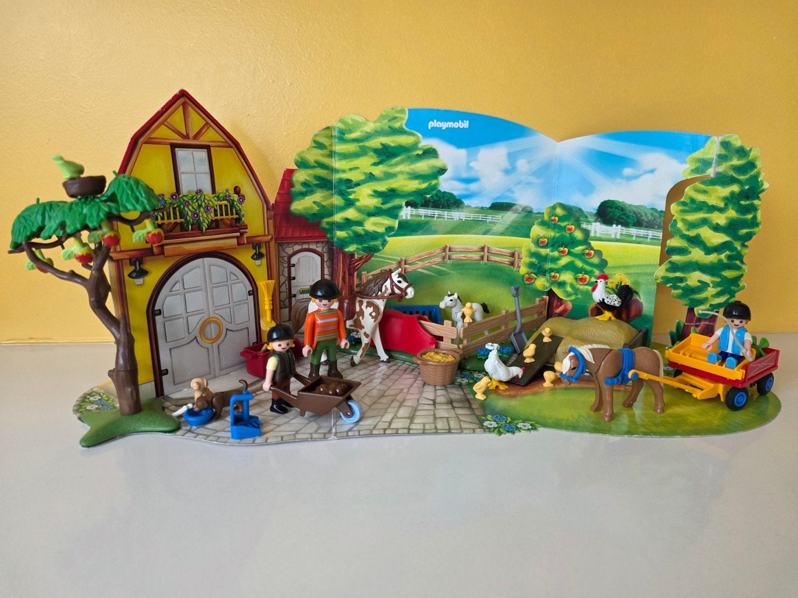 Playmobil Country sets 4167 & 5110 & 9478, Kinderen en Baby's, Ophalen of Verzenden, Zo goed als nieuw, Country