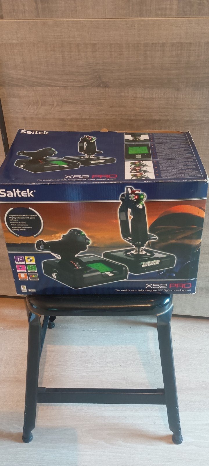 Saitek/Logitech X52 Pro (voor flight- of spacesimulator), Informatique & Logiciels, Joysticks, Enlèvement, Utilisé, Logitech