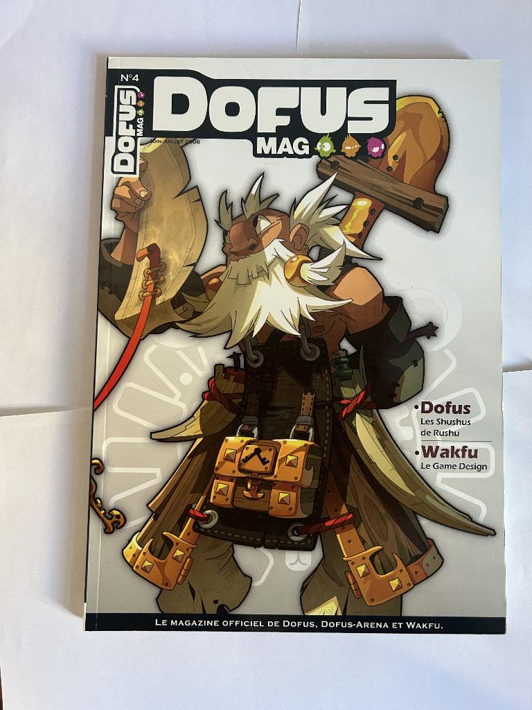 Dofus Mag n°4, Enlèvement ou Envoi, Comme neuf, Dofus