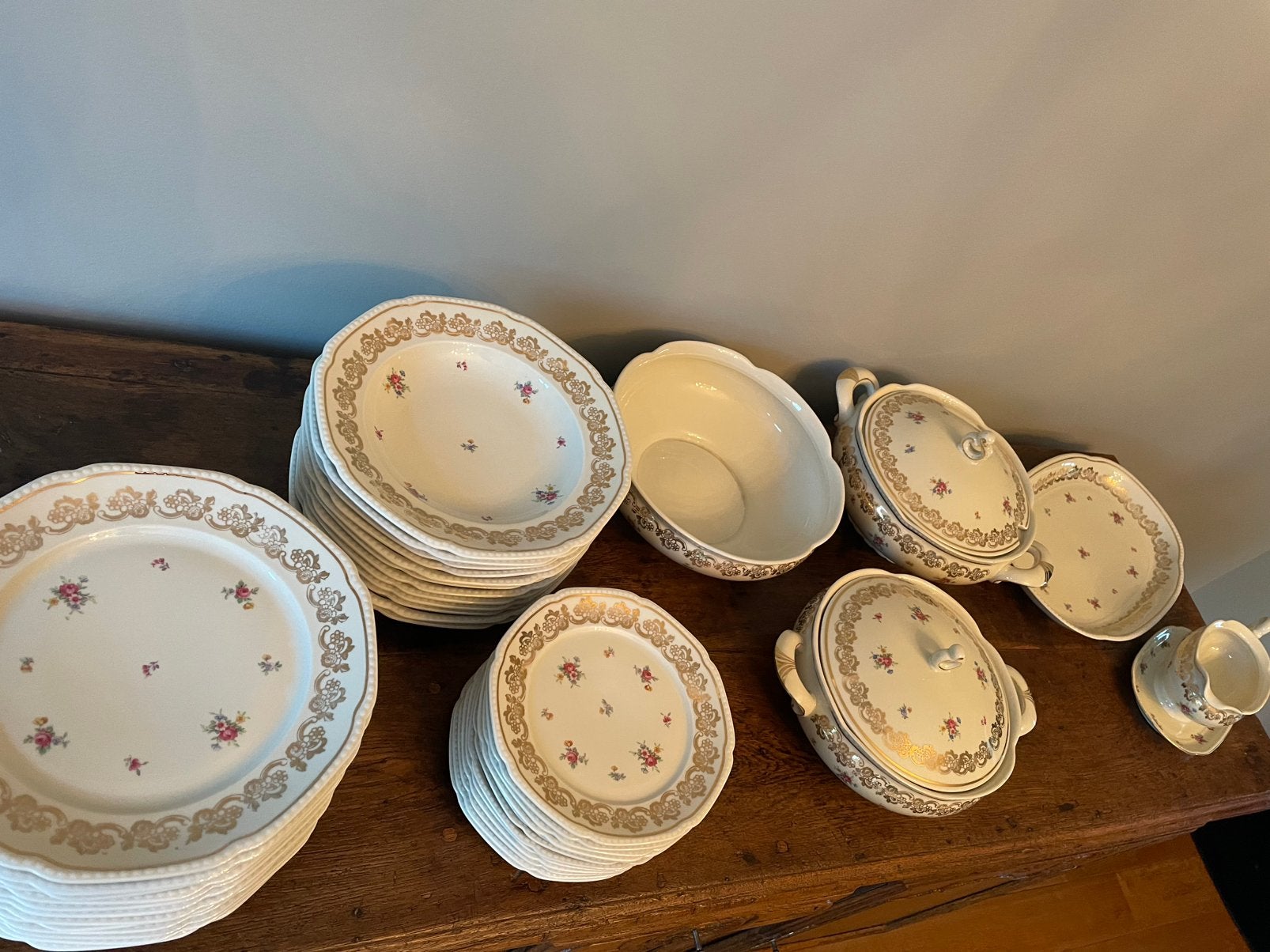 Mooi oud servies, nog volledig” Bavaria, Mitterteich”, Enlèvement