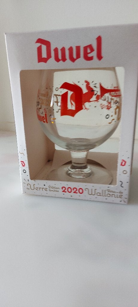 Duvelglas le feté de Wallonie 2020 nieuw in doos, Enlèvement ou Envoi, Neuf, Verre ou Verres, Duvel