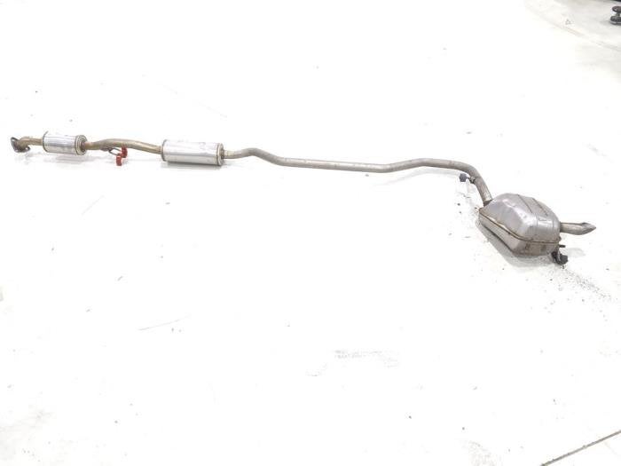 Uitlaat Midden + Einddemper van een Honda Civic, Honda, Gebruikt, -, -