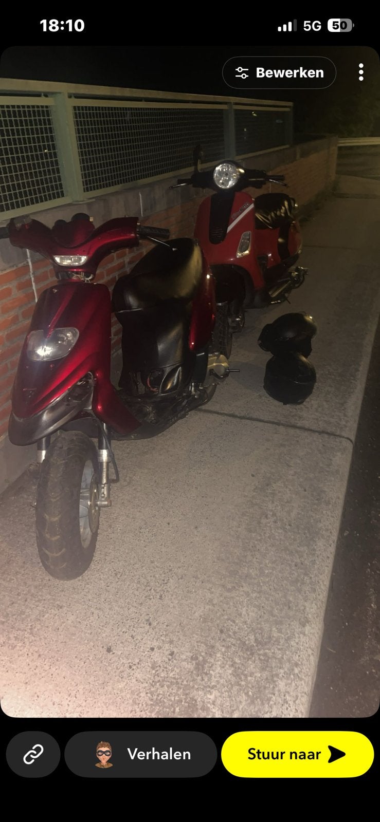 Gilera stalker 70cc a klasse teruil/tekoop, Vélos & Vélomoteurs, Scooters | Piaggio, Autres modèles, Enlèvement, Utilisé, Deux-temps