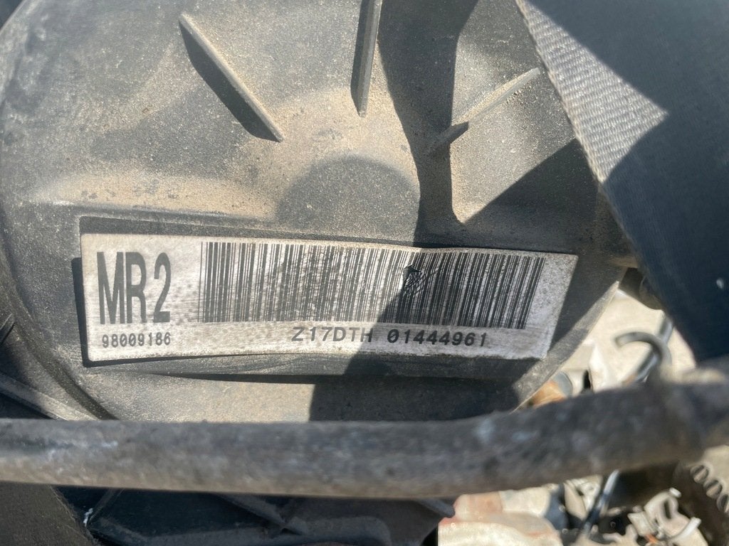 Moteur Z17DTH Nu COMBO OPEL, Envoi, Utilisé, Daihatsu