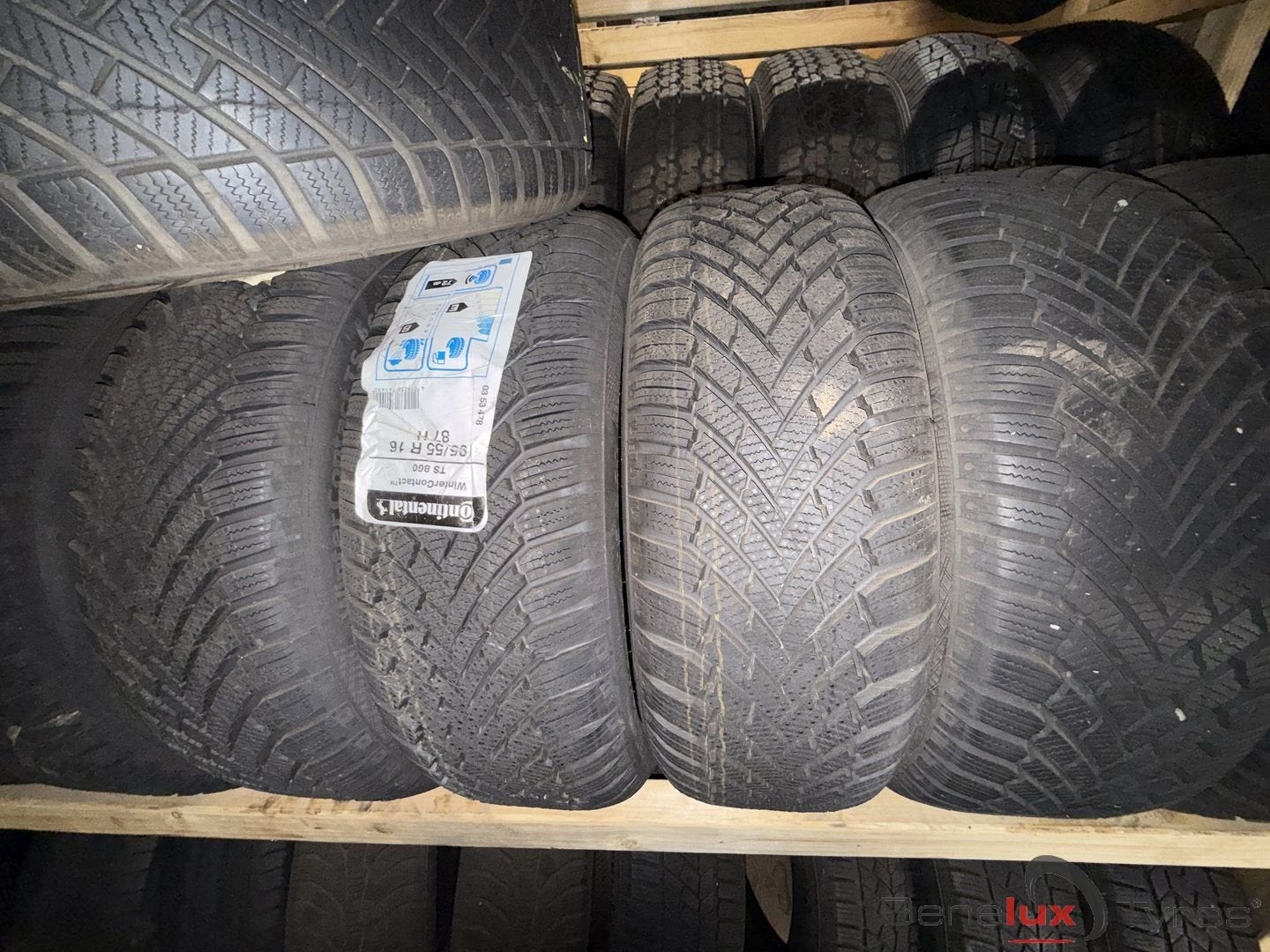 snow 195/55R16 87H Continental 195/55 R16 195/55/15 1955516, Auto-onderdelen, -, Nieuw, Band(en), 195 mm