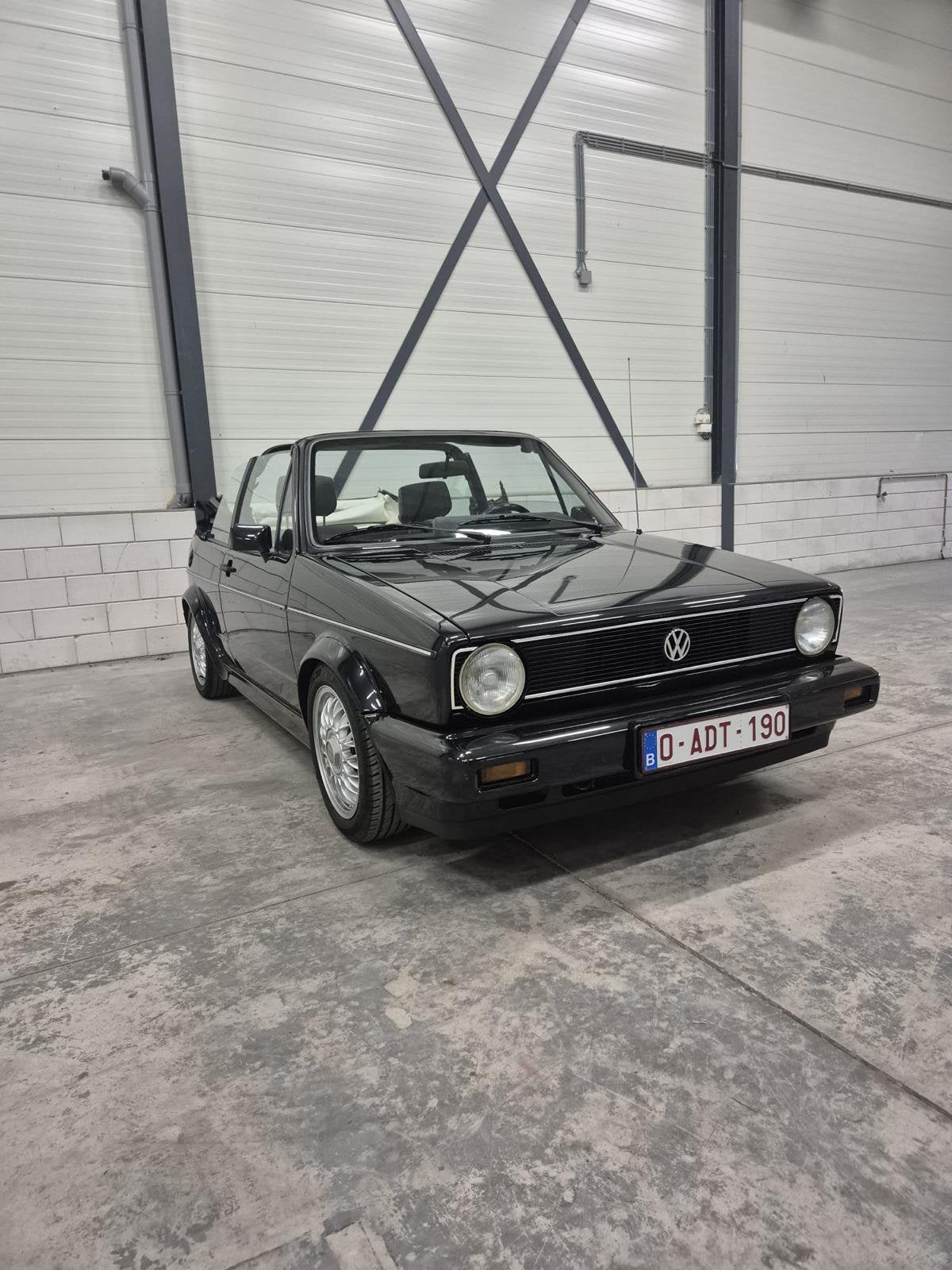 Golf cabriolet, Stof, Cabriolet, Volkswagen, Zwart