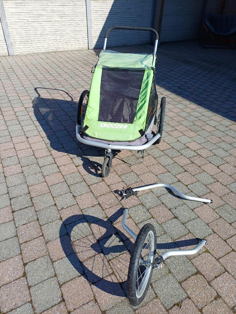 Croozer for 2 fietskar, Fietsen en Brommers, Ophalen, Gebruikt, Kinderkar, CROOZER