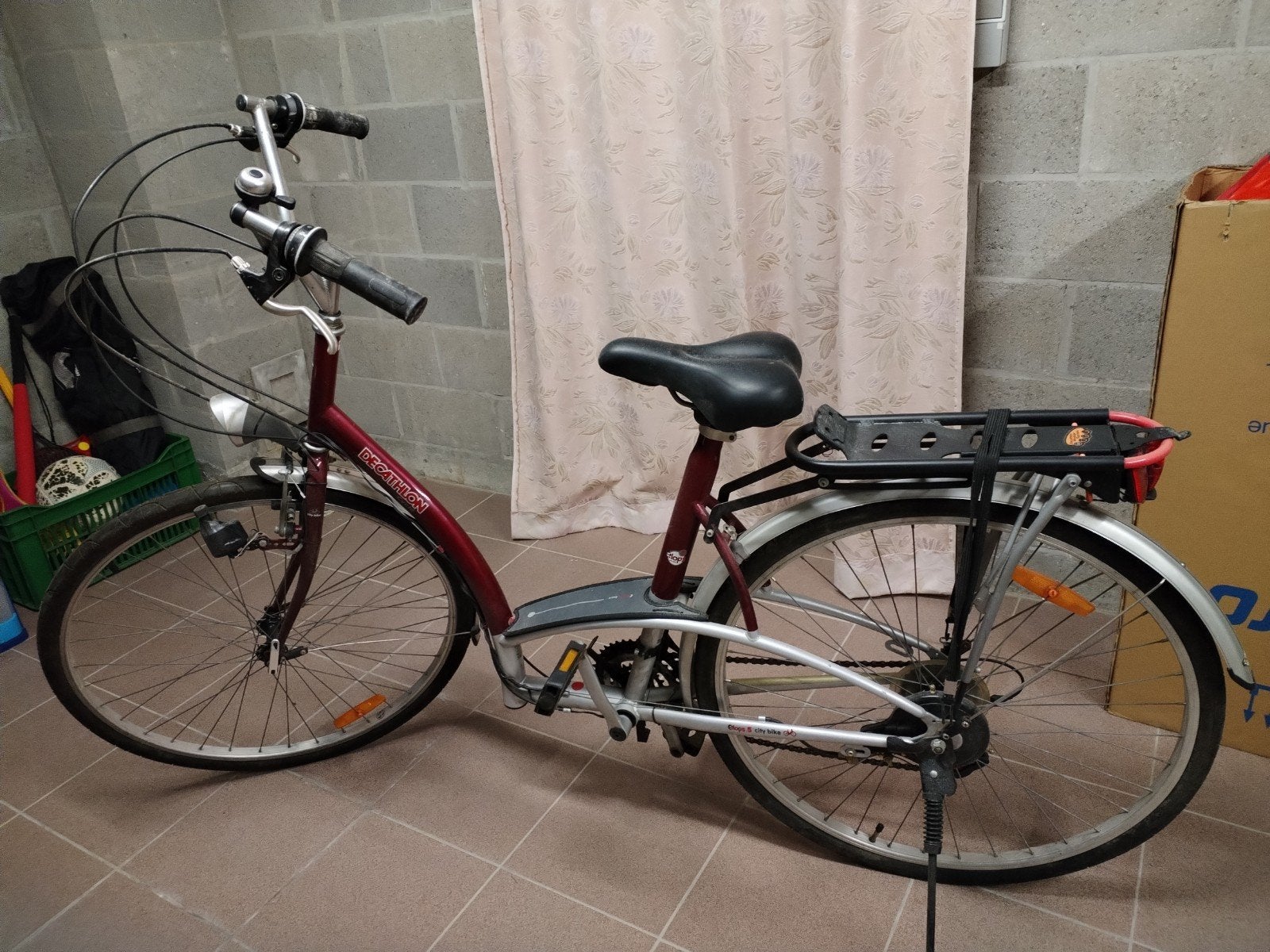 Vélo dame, Ophalen
