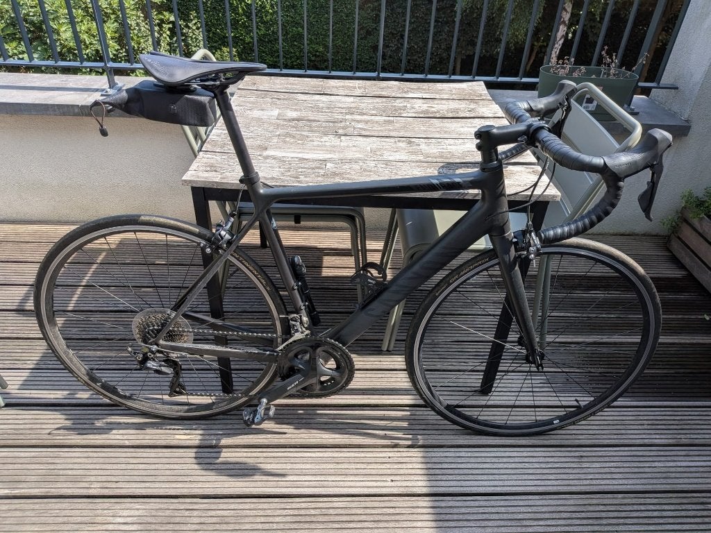 Vélo Canyon Endurace CF 7 - 2021 - 1500 km - 1050€, Autres marques, Frein sur jante, Comme neuf, Enlèvement