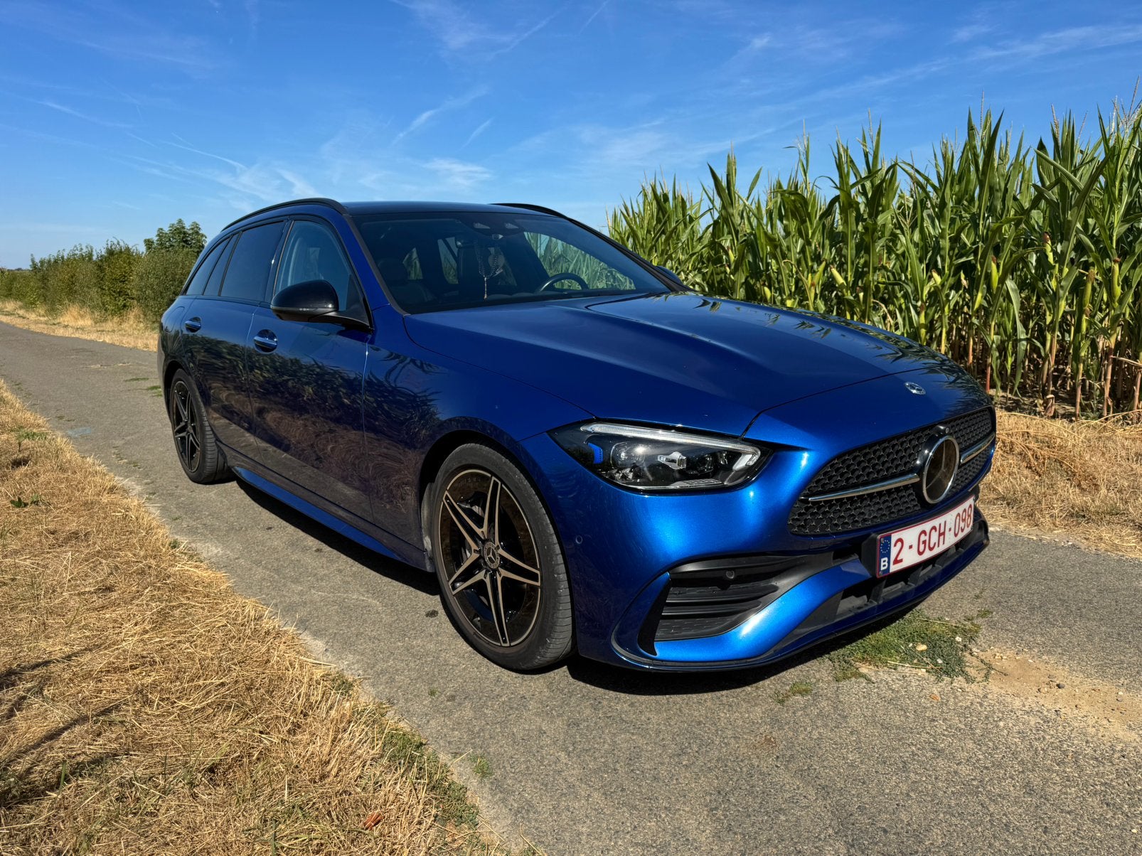 Mercedes benz classe C 200 break D Amg line, Auto's, Automaat, Alcantara, Particulier, Te koop