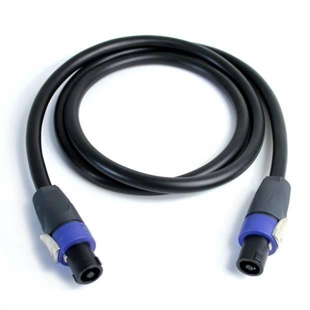 Speakon naar speakon luidspeaker kabel 4 x 1,5mm 10 meter, Muziek en Instrumenten, Kabels en Stekkers, Ophalen of Verzenden, Nieuw