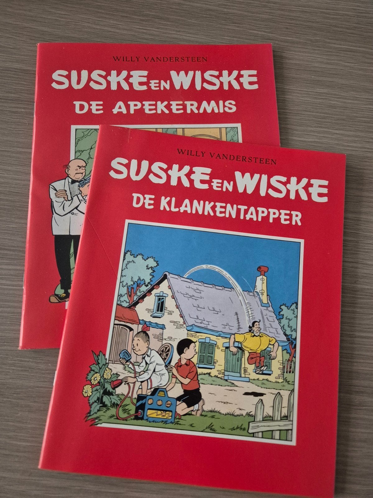 Gratis twee Suske en Wiske strips heruitgaves in perfecte st, Ophalen of Verzenden