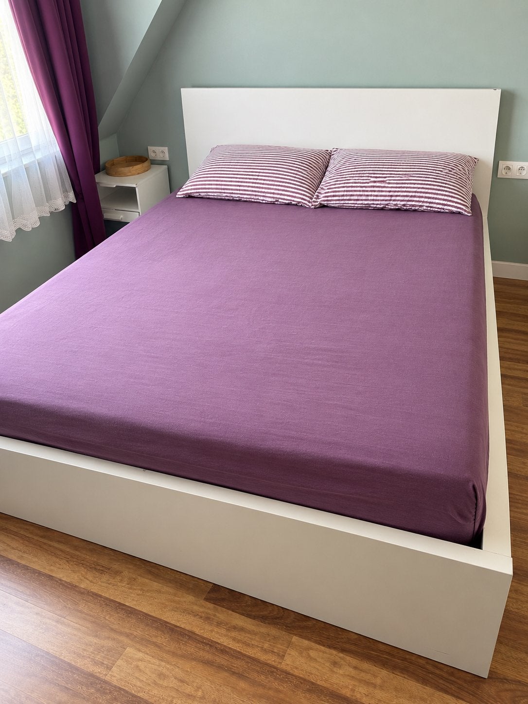 İkea Malm bed, Huis en Inrichting, Ophalen, Gebruikt, 200 cm, 160 cm
