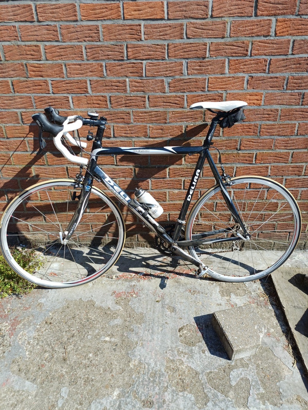 koersfiets te koop, Ophalen
