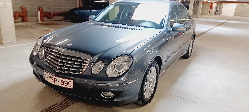 Mercedes-Benz E200 CDI, Auto's, 4 deurs, Zwart, 4 cilinders, Leder