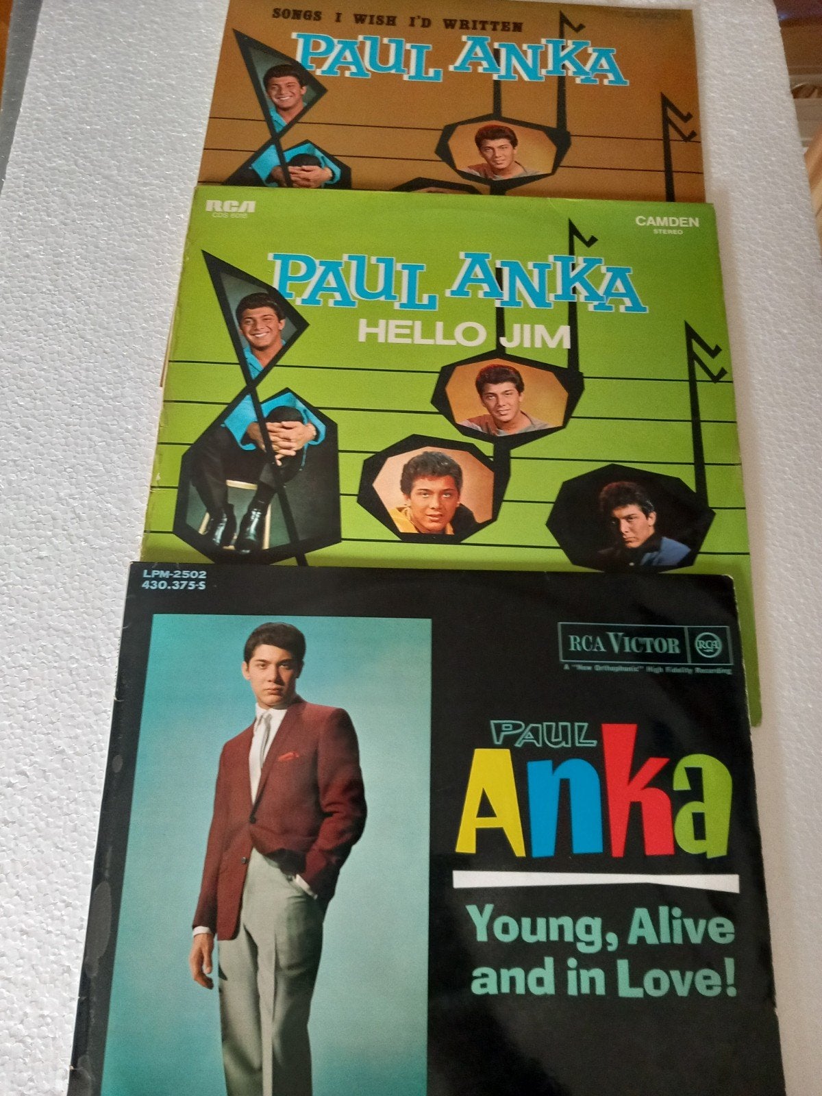 PAUL ANKA. VG+ 3 LP'S, Ophalen of Verzenden, LP