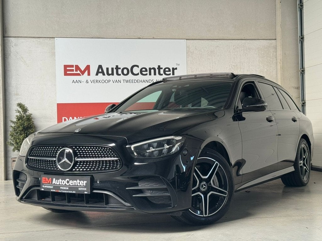 Mercedes E 300 DE PHEV AMG Night Ed. Pano-LED-C.Play-ACC-BTW, Auto's, Mercedes-Benz, Automaat, Dealer onderhouden, Achterwielaandrijving