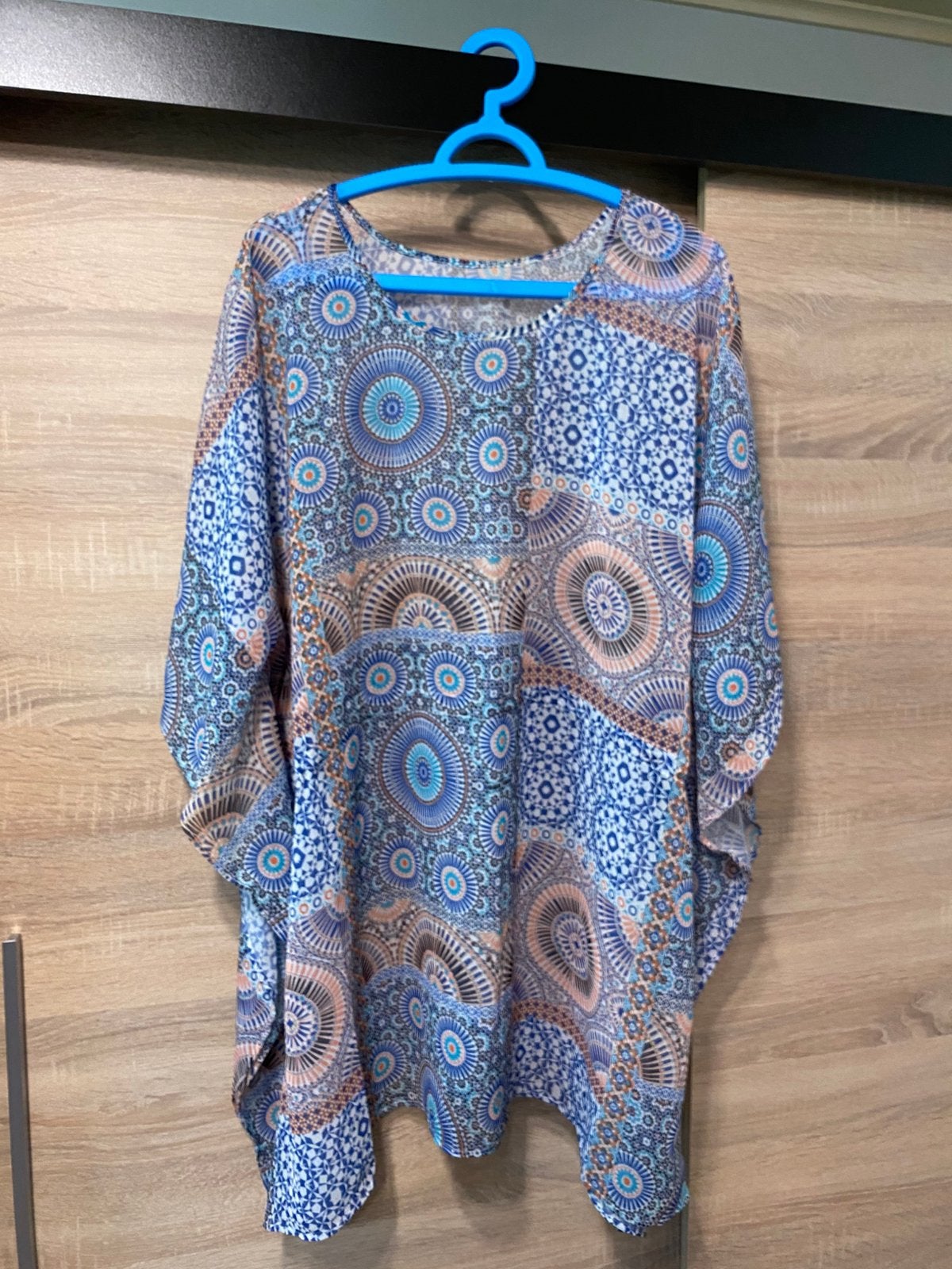 Zomerblouze mouwloos m54/56, Kleding | Dames, Grote Maten, Ophalen of Verzenden, Nieuw, Meerkleurig, Blouse of Tuniek