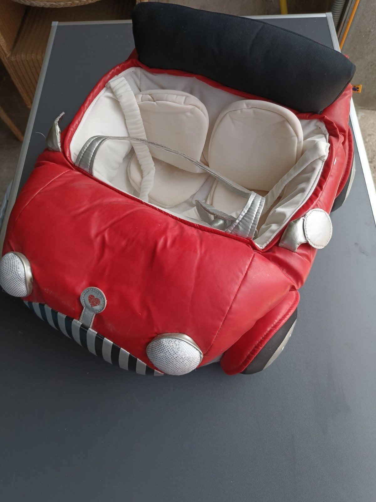 Originele Build a Bear rode auto voor 2 knuffels, Kinderen en Baby's, Overige karakters, Overige typen, Ophalen of Verzenden, Zo goed als nieuw