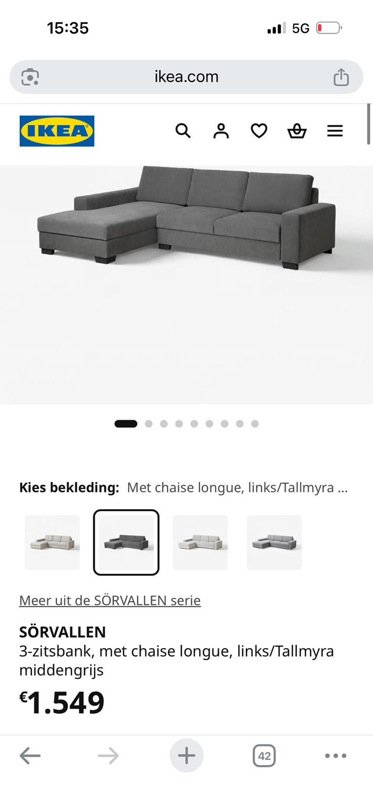 Hoeksalon, Enlèvement, Utilisé