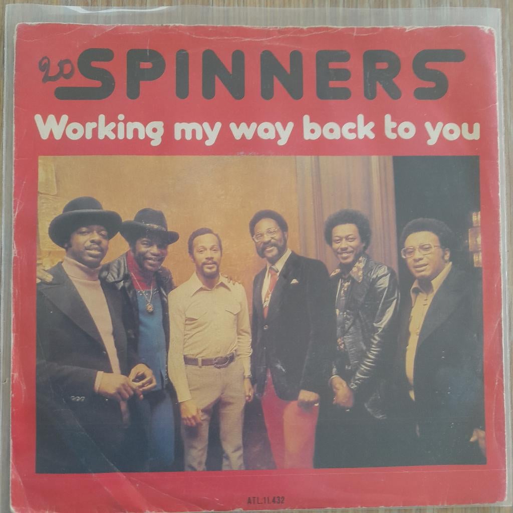 Spinners-Working my way back to you 7'', Cd's en Dvd's, Gebruikt, 7 inch, Ophalen of Verzenden, Pop