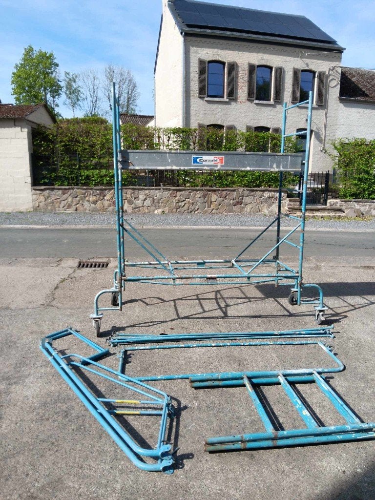 Echafaudage roulant, Enlèvement
