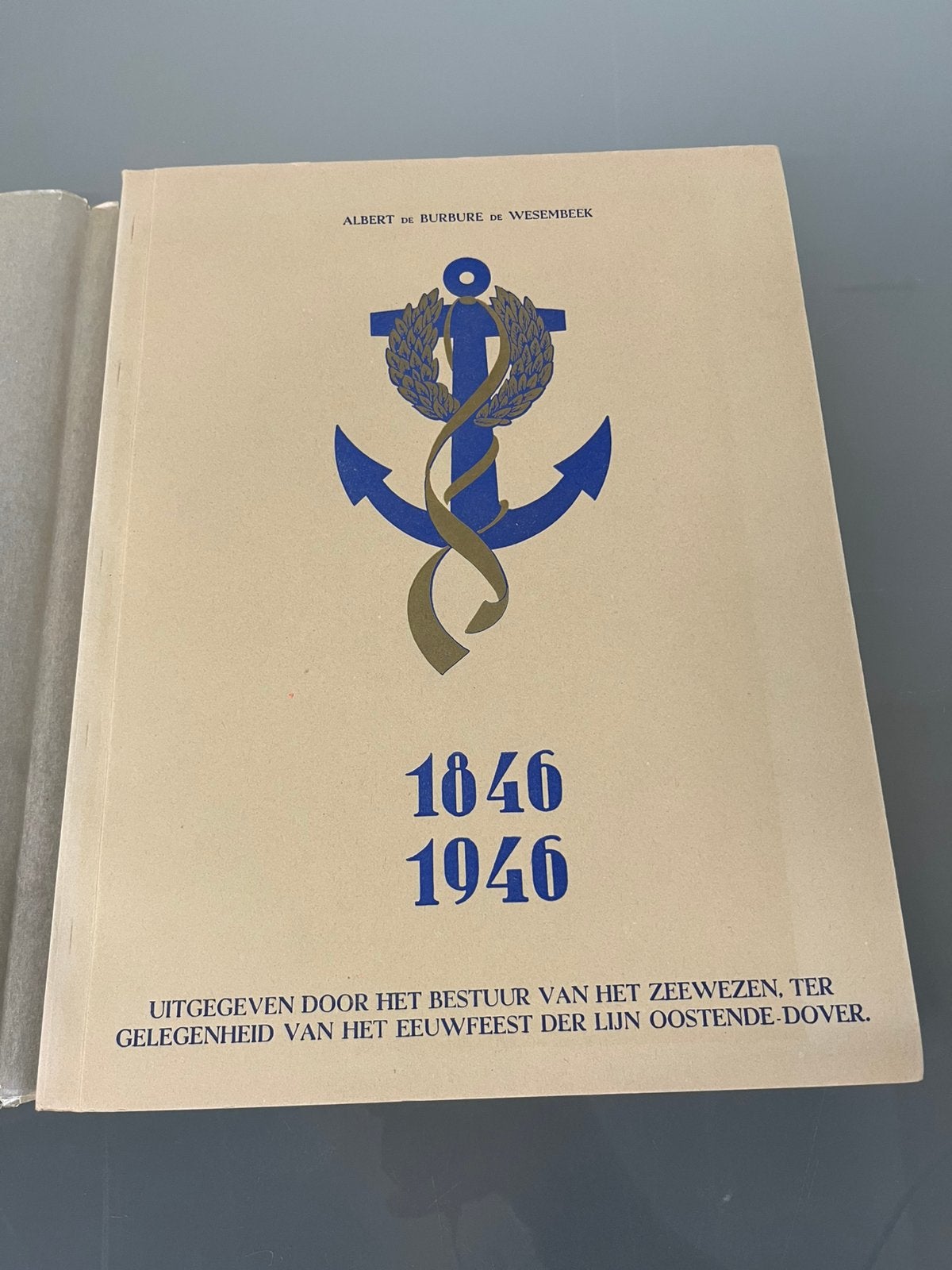 1846 1946 zeewezen Oostende - Dover, Enlèvement ou Envoi, Comme neuf