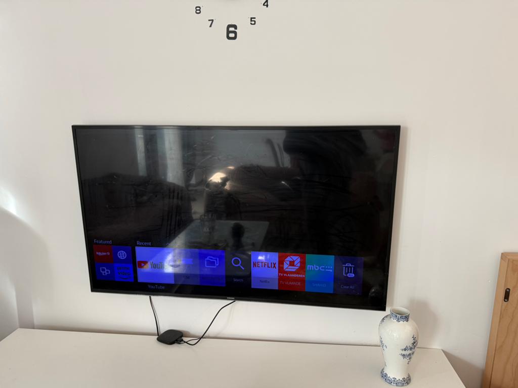 Samsung TV 55”, Audio, Tv en Foto, Televisies, Ophalen, Zo goed als nieuw, Samsung, Smart TV