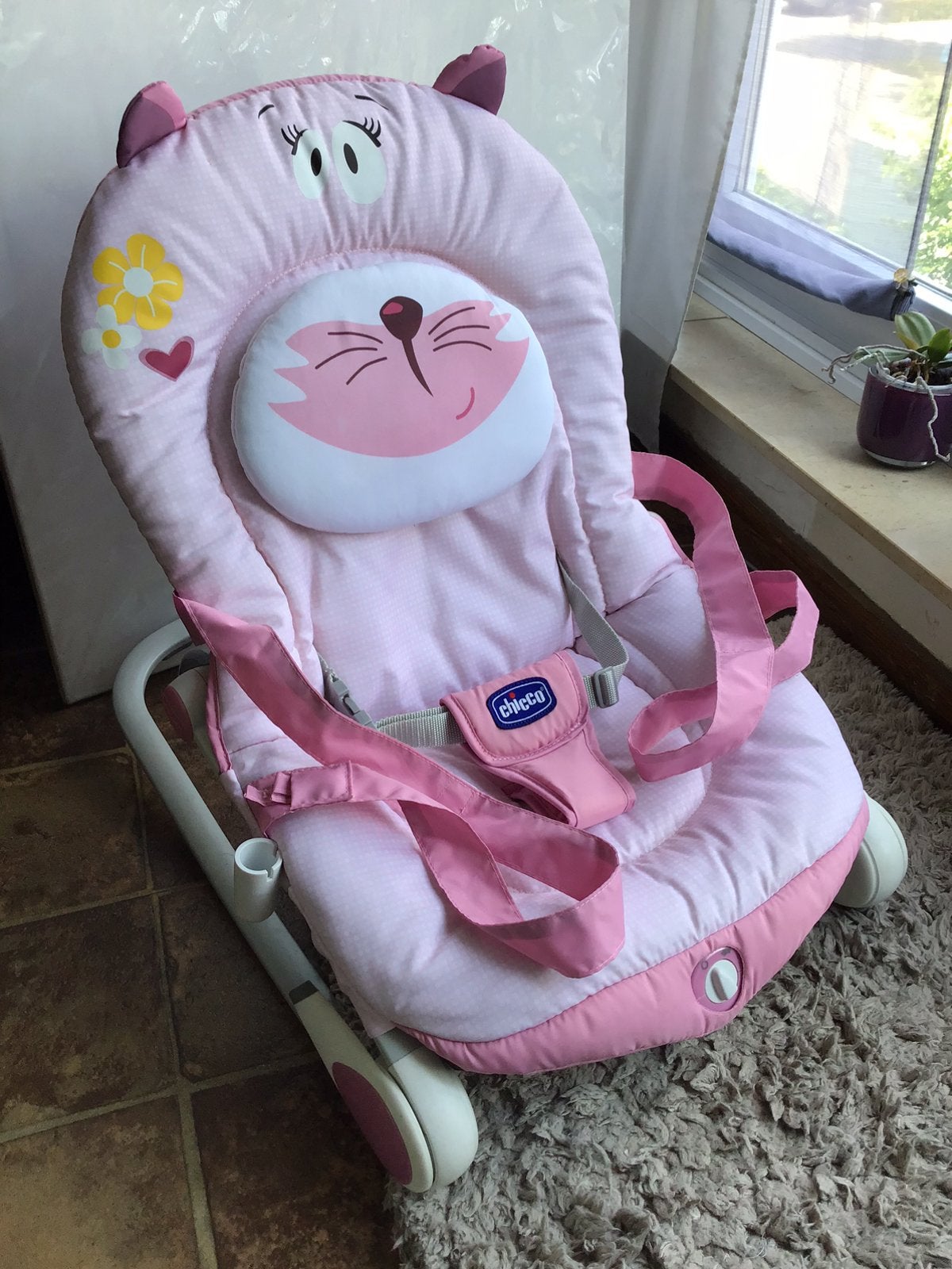 Relax , wipstoeltje, Kinderen en Baby's, Ophalen, Zo goed als nieuw, Schommelstoel, Chicco
