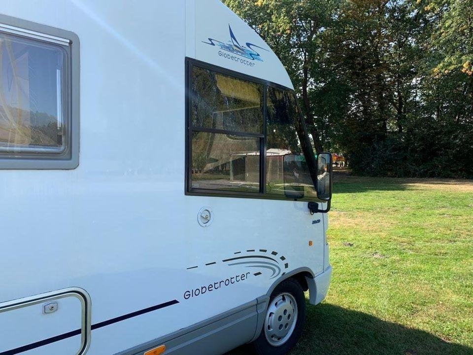 Dethleffs Globetrrotter Integraal op FIAT Ducato, Caravans en Kamperen, Integraal, Ringverwarming, Fiat, Raamblindering