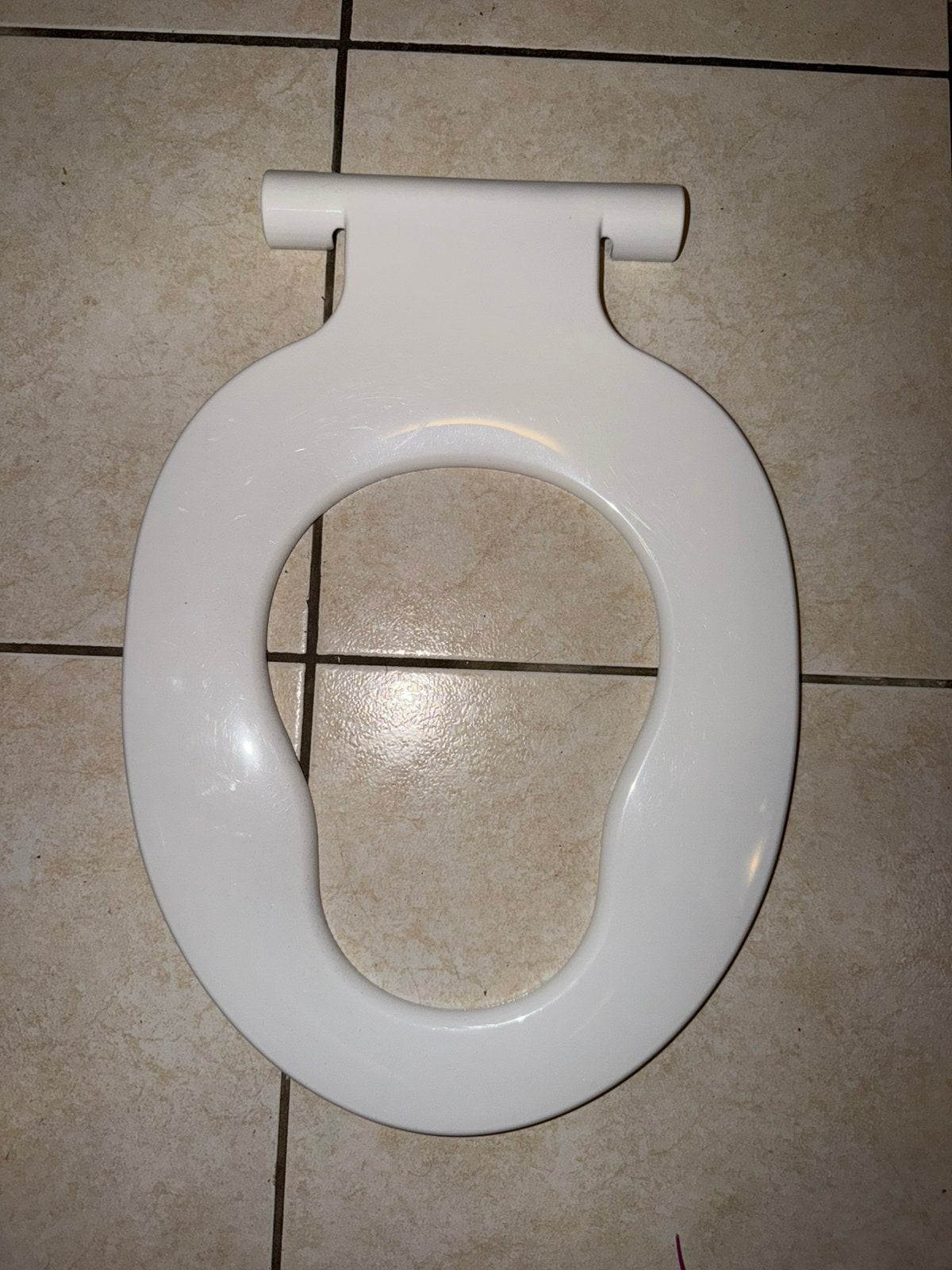 Abattant WC blanc pour enfants, Ophalen of Verzenden, Zo goed als nieuw