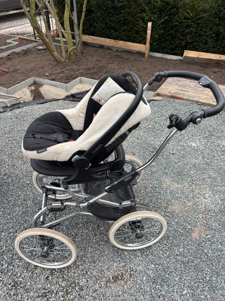 Complete bebecar mand, maxicosy, buggy, parasol, regenhoezen, Kinderen en Baby's, Kinderwagens en Combinaties, Gebruikt, Duowagen