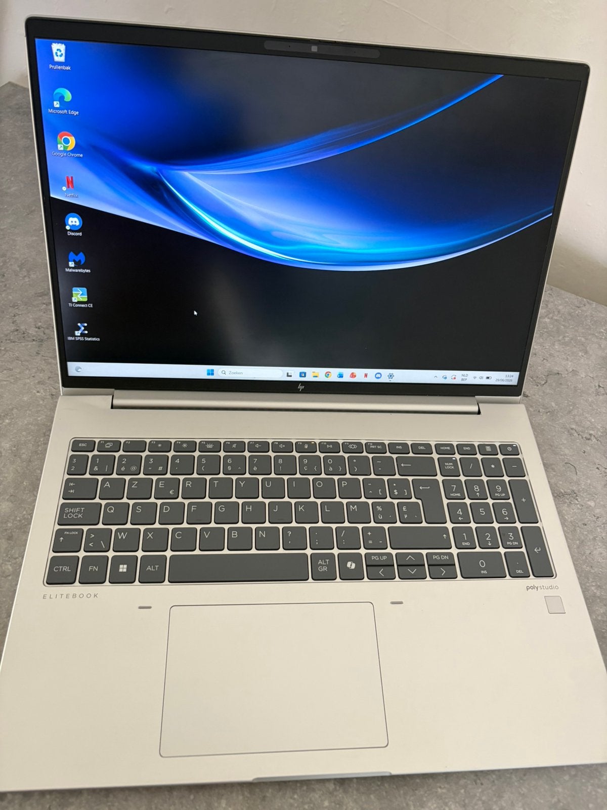 HP EliteBook 665 G11, Computers en Software, Windows Laptops, Ophalen of Verzenden, Zo goed als nieuw, Azerty, 16 GB
