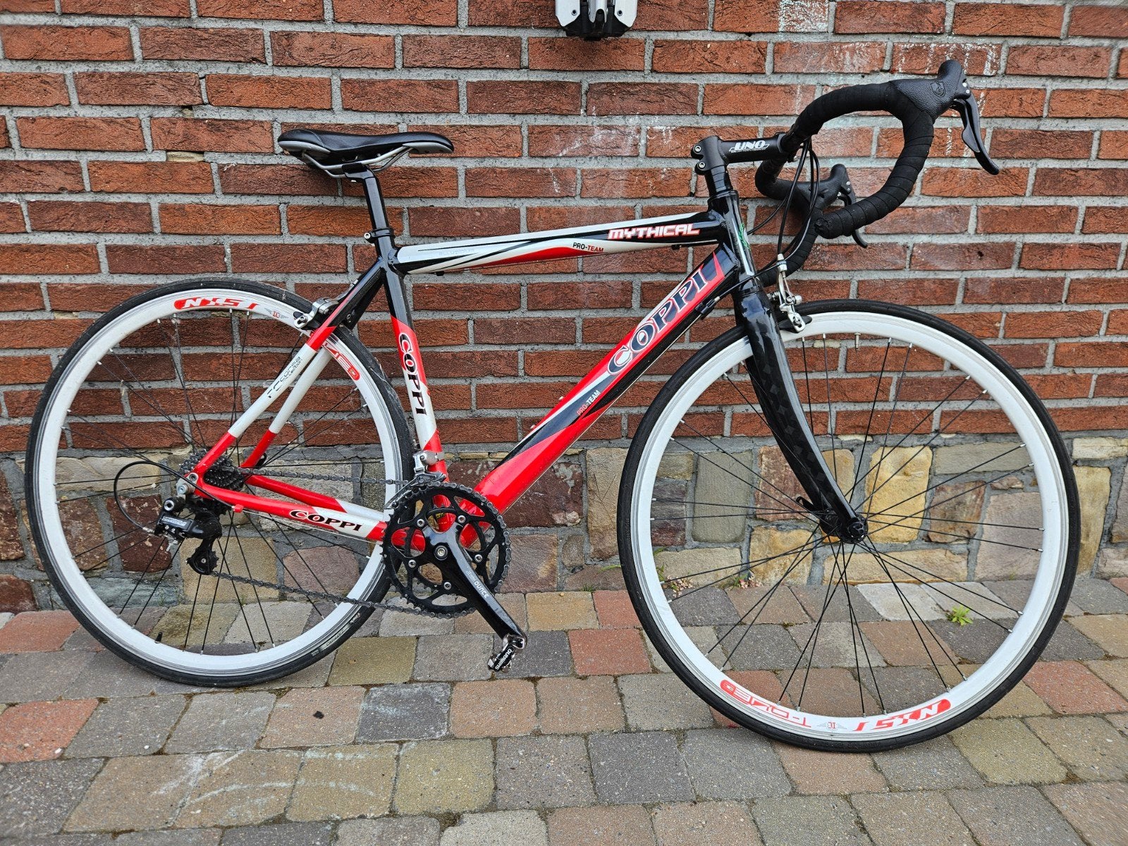 Te koop: Coppi Mythical Pro-Team Racefiets, Fietsen en Brommers, Fietsen | Racefietsen, Ophalen, Gebruikt, Aluminium, 10 tot 15 versnellingen