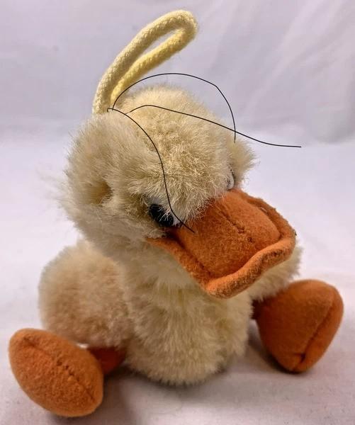 Alfred J. Kwak Knuffel Eend Vintage 12cm 1989, Overige merken, Zo goed als nieuw, Eend, Klein (minder dan 20 cm)