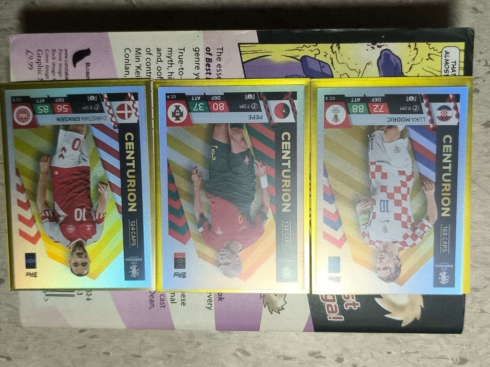 Topps Match Attax Euro 2024 – Centurion Set (Modrić, Pepe &, Hobby & Loisirs créatifs, Jeux de cartes à collectionner | Autre