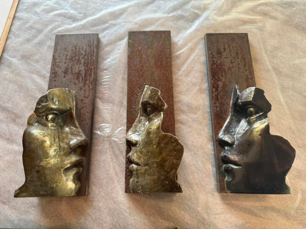 Kunstwerken van Raf Verjans., Ophalen, Brons