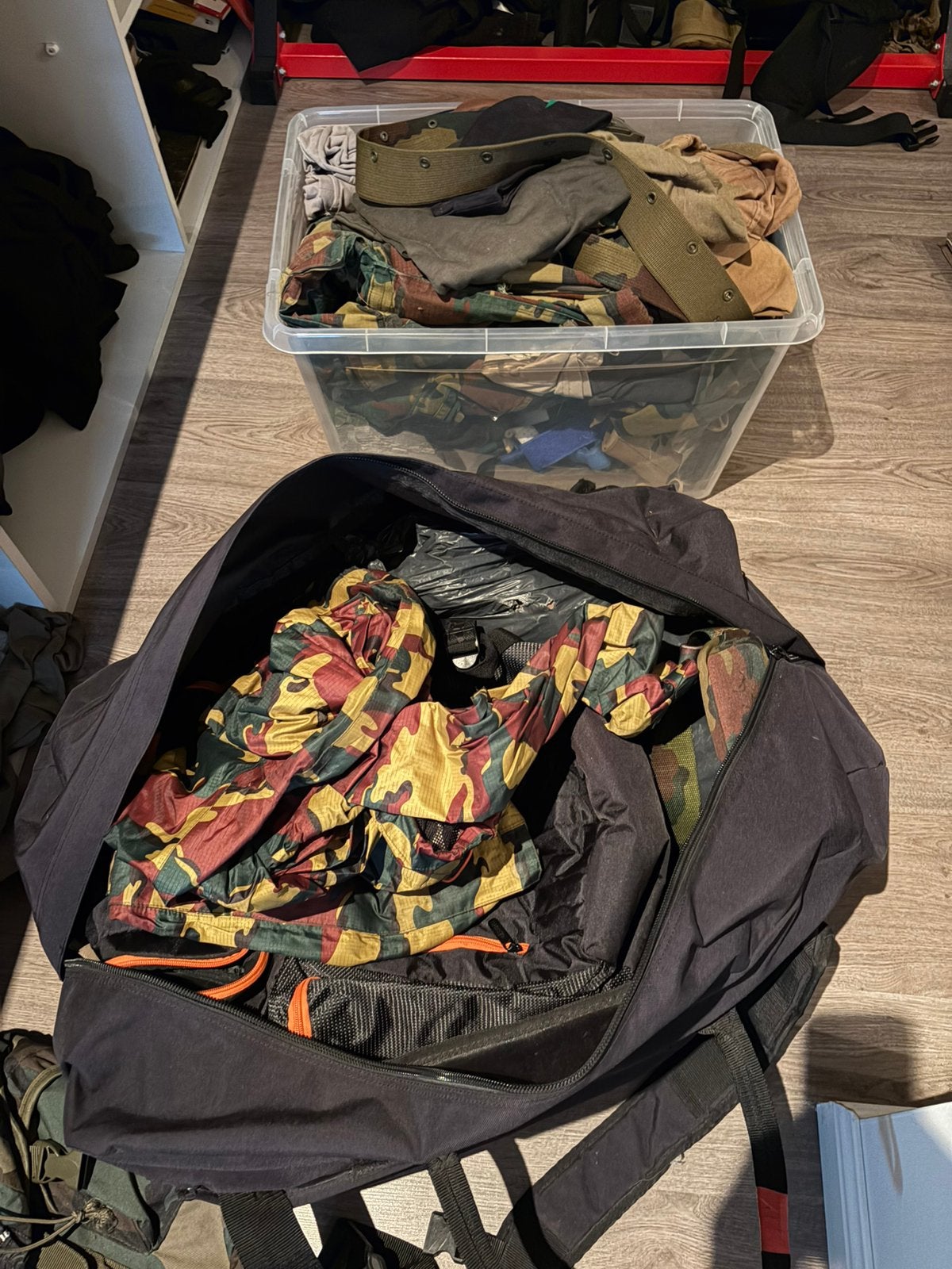 Belgisch Leger materiaal (Jigsaw/Multicam/etc.), Verzamelen, Ophalen, Landmacht